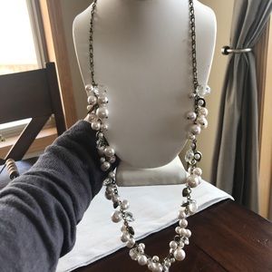 Chloe + Isabel long pearl necklace